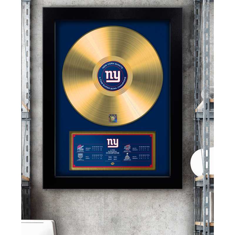 The Sports Vault Corp. Championship Record Wall Décor Wayfair
